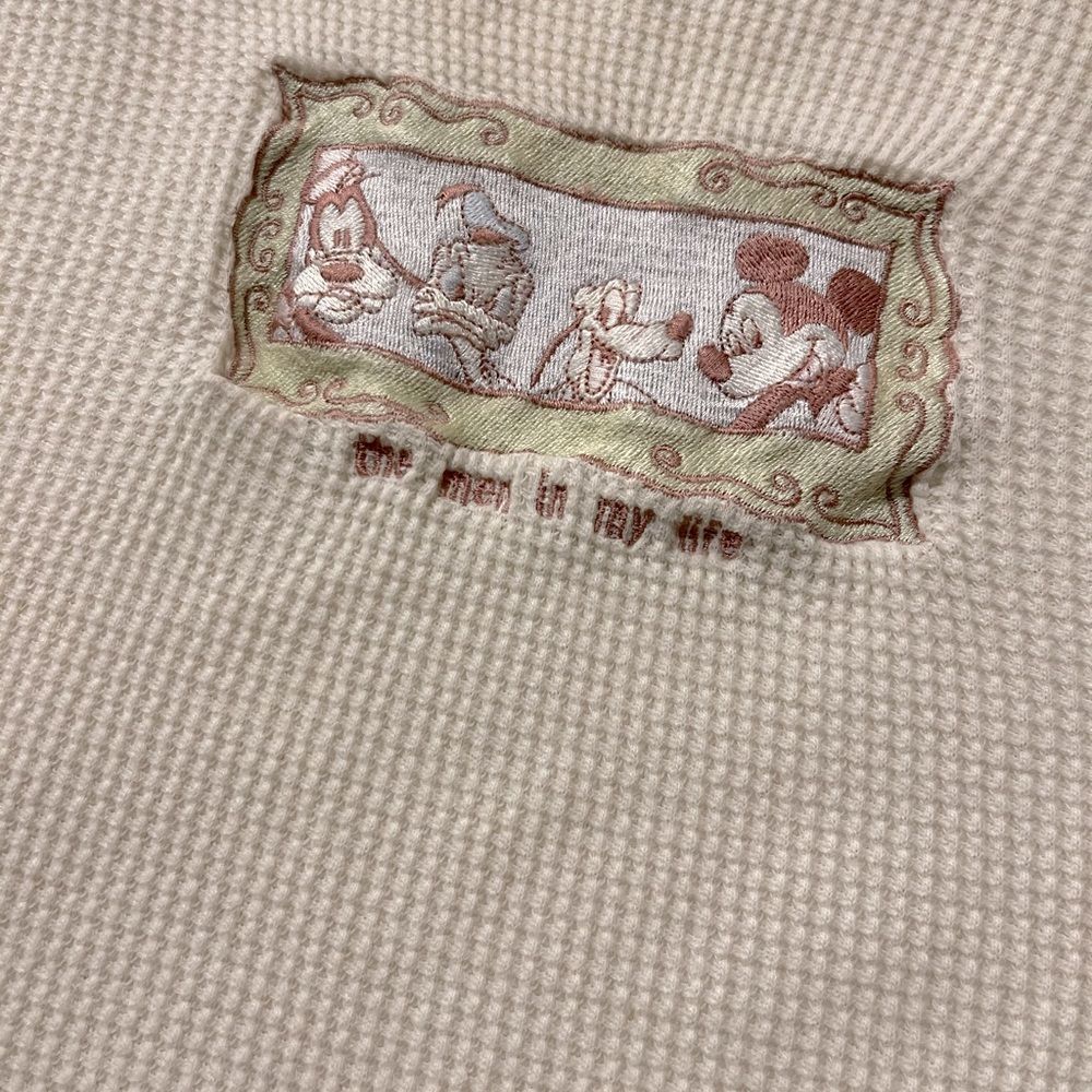 Vintage Disney “men in my life” long sleeve thermal top - Picture 3 of 7